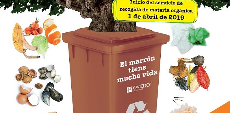 Llega el cubo marrón a Oviedo: Recicla más y mejor a partir del 1 de junio