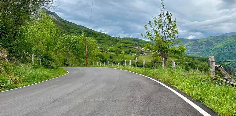 Carretera Campumanes-La Cubilla renovada tras una inversión de 1,3 millones