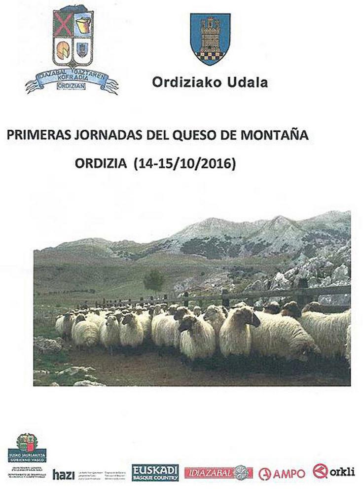 Primeras Jornadas del Queso de Montaña, en Ordizia (Guipúzcoa)