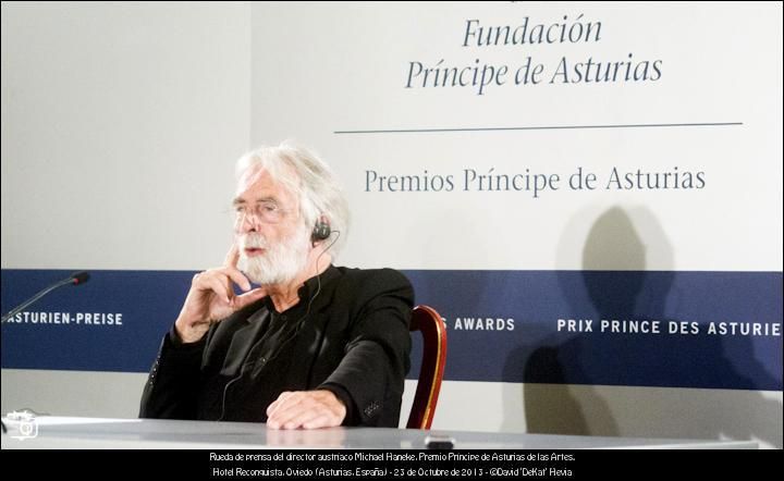 FOTOGALERÍA. Premios Príncipe de Asturias. Rueda de prensa de M.Haneke