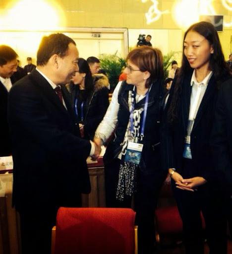 La alcaldesa de Avilés en la firma de acuerdos turísticos con Henan, China