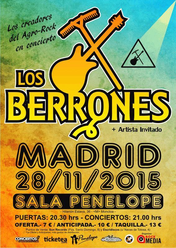 Los Berrones regresan a Madrid