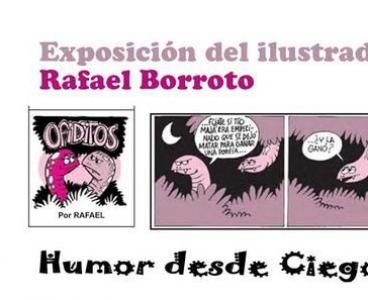 El ilustrador cubano Rafael Borroto en El Olivar de Oviedo