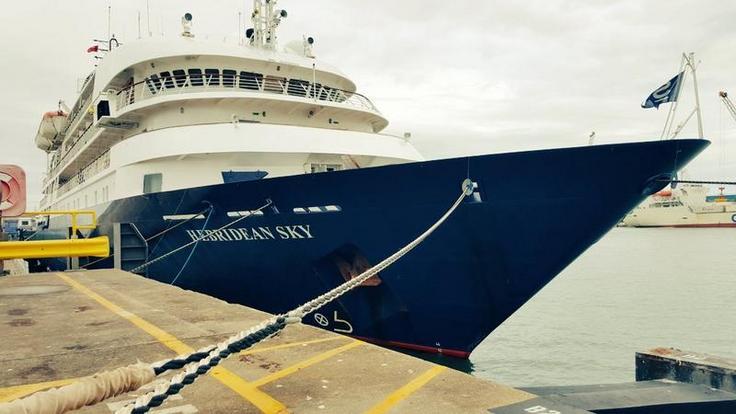 El crucero Hebridean Sky atracará el lunes en Gijón
