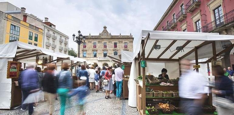 Fin de semana artesano y ecológico en la Plaza Mayor de Gijón