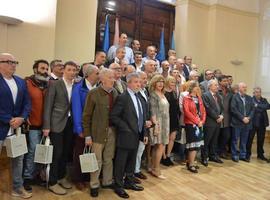 Los funcionarios municipales de Oviedo celebran el día de su patrona, Santa Rita