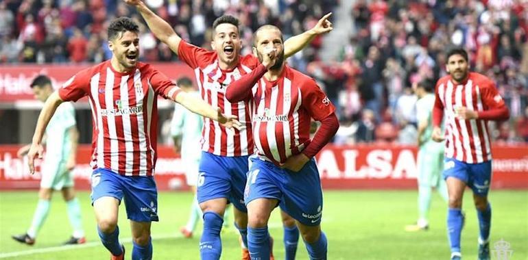 Sporting, 2; Granada, 1: Tres puntos para El Molinón