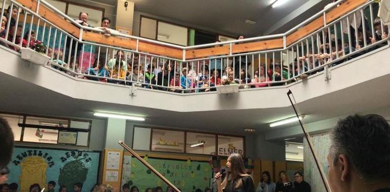 "Todos los días un cuadro", en el colegio Fozaneldi de Oviedo