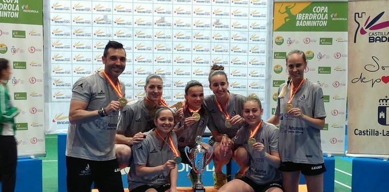 Bádminton Oviedo femenino,  campeonas de la Copa de España