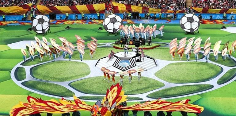 Vladimir Putin abre la Copa Mundial de la FIFA 2018 en el Estadio Luzhniki