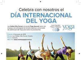 Las Caldas celebra el día internacional del yoga