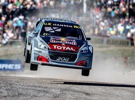 Peugeot 208 WRX evolucionado confirma su potencial, pese a terminar fuera del podio en Suecia