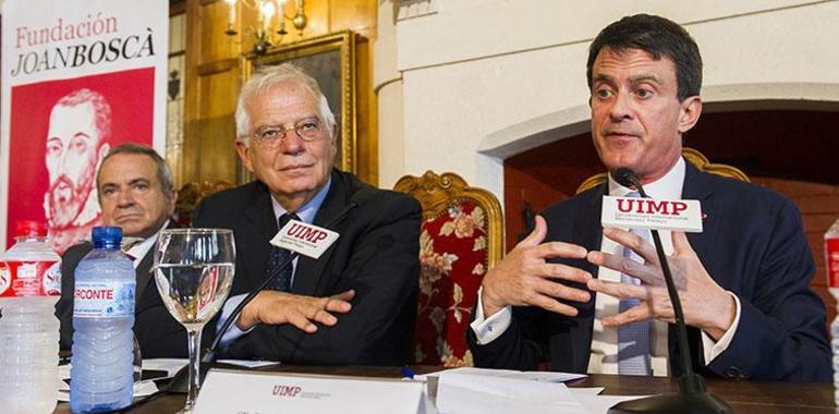 Borrell y Valls señalan la inmigración como principal amenaza de la Unión Europea