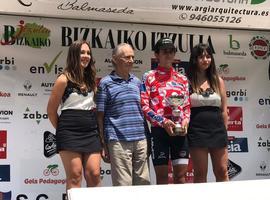 Pelayo Sánchez vencedor de la montaña en la Bizkaiko Itzulia