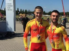 Nueve medallas para el equipo español en la copa del mundo de ciclismo paralímpico 
