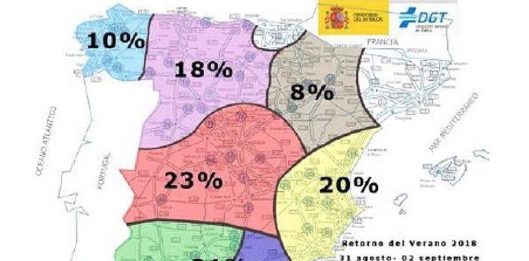 Tráfico espera 77.000 desplazamientos en carretera por Asturias este finde