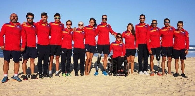 El triatlón paralímpico español busca de la gloria en el Mundial de Gold Coast