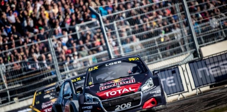 Nuevo podio de Sébastien Loeb y Peugeot en Riga