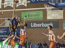 Derrota del Liberbank Oviedo Baloncesto ante el Leyma 