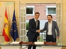 Pedro Sánchez pacta con Podemos los presupuestos más sociales