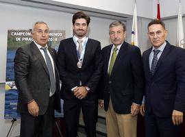 Hernanz recibió la medalla de bronce del Mundial en una "justa entrega" celebrada en el COE