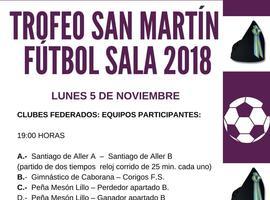 Aller organiza el Trofeo San Martín de fútbol-sala