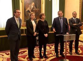 Ábalos apuesta por la reactivación del Plan de Vías en Gijón 