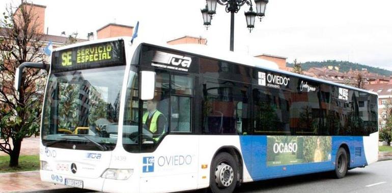 Oviedo fija servicios mínimos para la huelga de autobuses