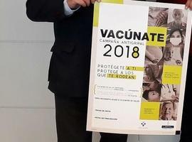 La mitad de la población asturiana mayor de 65 años se vacunó ya de la gripe 