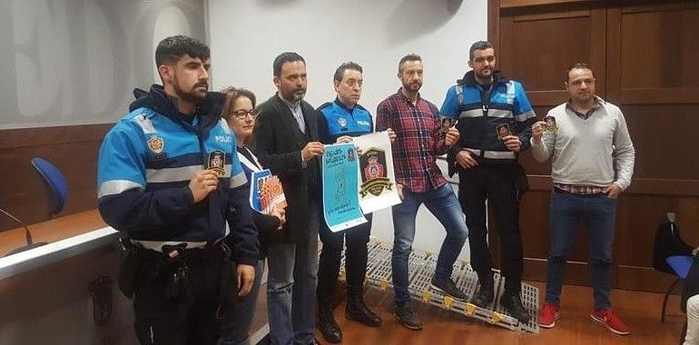 La Policía Local de Oviedo pone en marcha la campaña Escudos solidarios 