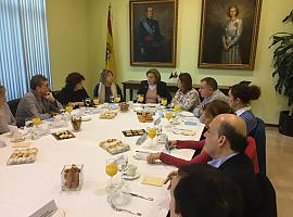 El Tercer Sector, con la Delegada del Gobierno en Asturias