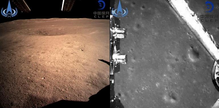 La Chang’e 4 aluniza con éxito en la cara oculta de Luna