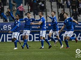 El Real Oviedo suma su segunda victoria consecutiva 