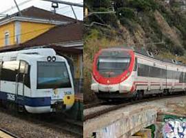Duplicar via de tren clave para mejorar tiempos en el area central de Asturias