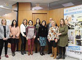 Incorpora de ”la Caixa” facilita 511 empleos a personas en riesgo de exclusión en Asturias