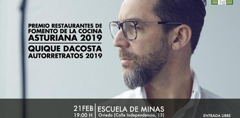Quique Dacosta, premio Restaurantes de Fomento de la Cocina Asturiana 2019