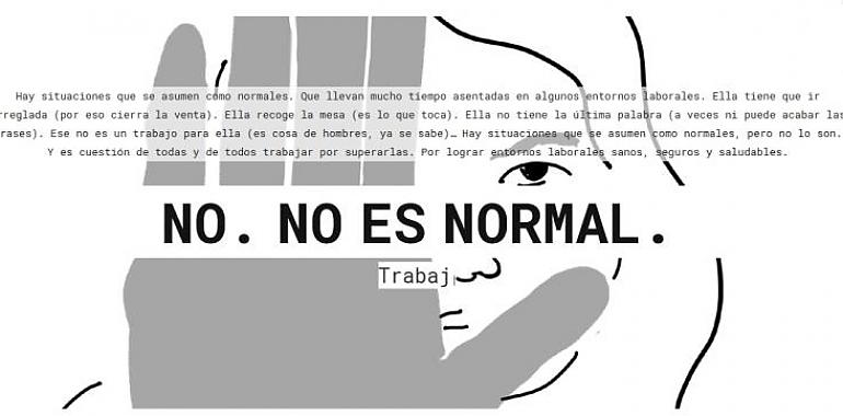 Asturias lanza campaña para combatir el acoso y la discriminación sexual en el trabajo