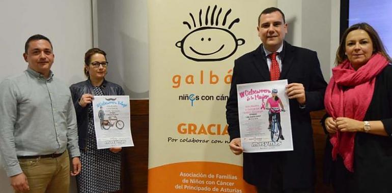 La calle Uría acogerá el 5 de mayo las ciclocarreras a favor de Asociación Galbán