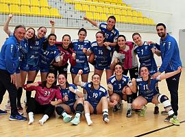 El Oviedo Balonmano Femenino a una victoria de la fase