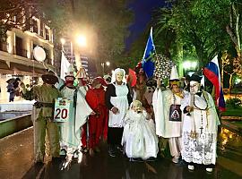 Los Mazcaritos vuelven a Uviéu tras su éxito en el carnaval de Budva