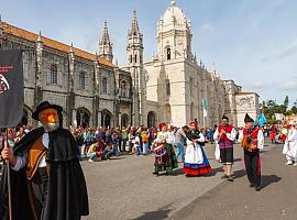 Los Mazcaritos d’Uviéu triunfan en la XIV Máscara Ibérica de Lisboa