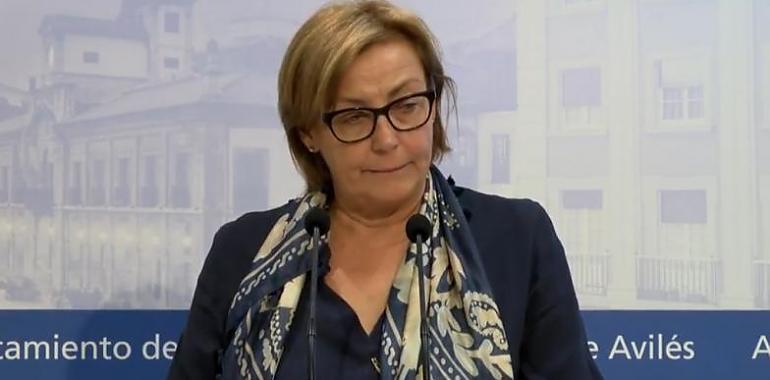 Mariví Monteserín, alcaldesa de Avilés, se pronuncia sobre el cierre de la planta de Alcoa en Avilés