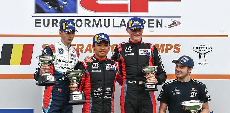 Fourth win for Marino Sato (Motopark), who rounds Spa weekend and extends Euroformula lead