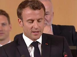 Macron denuncia el peligro de una fractura social a causa de un capitalismo que ya no funciona"