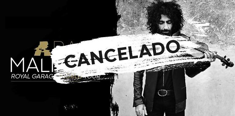 Se cancela el concierto de Ara Malikian por accidente del violinista