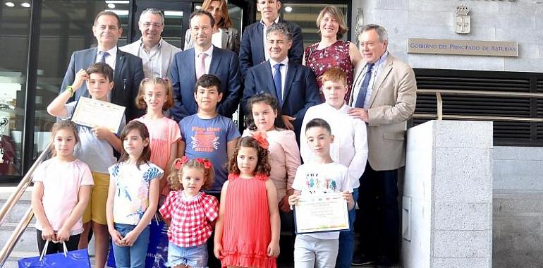 Alumnos asturianos premiados en el Certamen Corsino Suárez Miranda