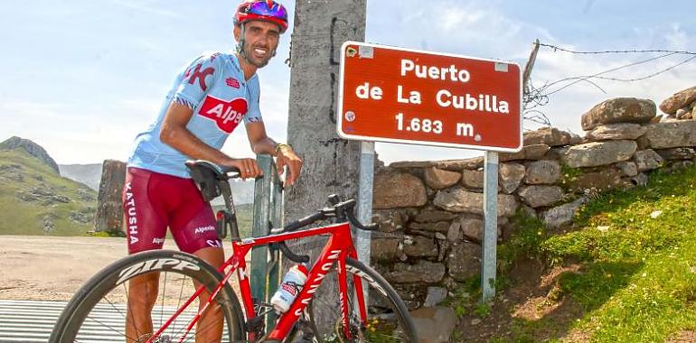 Dani Navarro se prepara en Asturias para La Vuelta