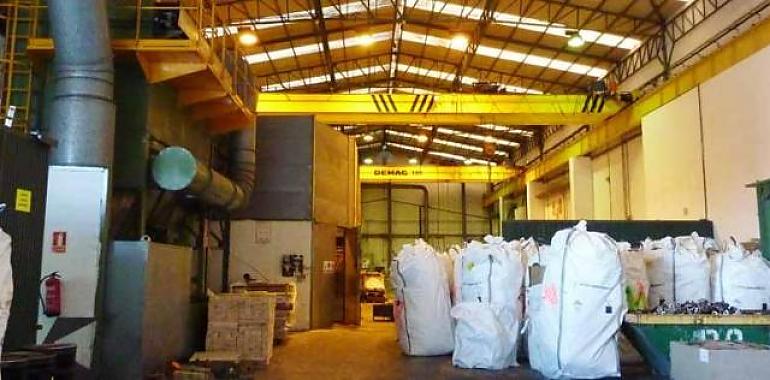 SRP apoya con 700 mil euros una planta pionera en valorización de metales para Carreño