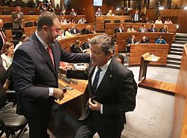 La Junta General elige a Adrián Barbón noveno presidente de Asturias