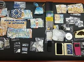4 detenidos y 3 puntos de venta de cocaina desmantelados en Sotrondio